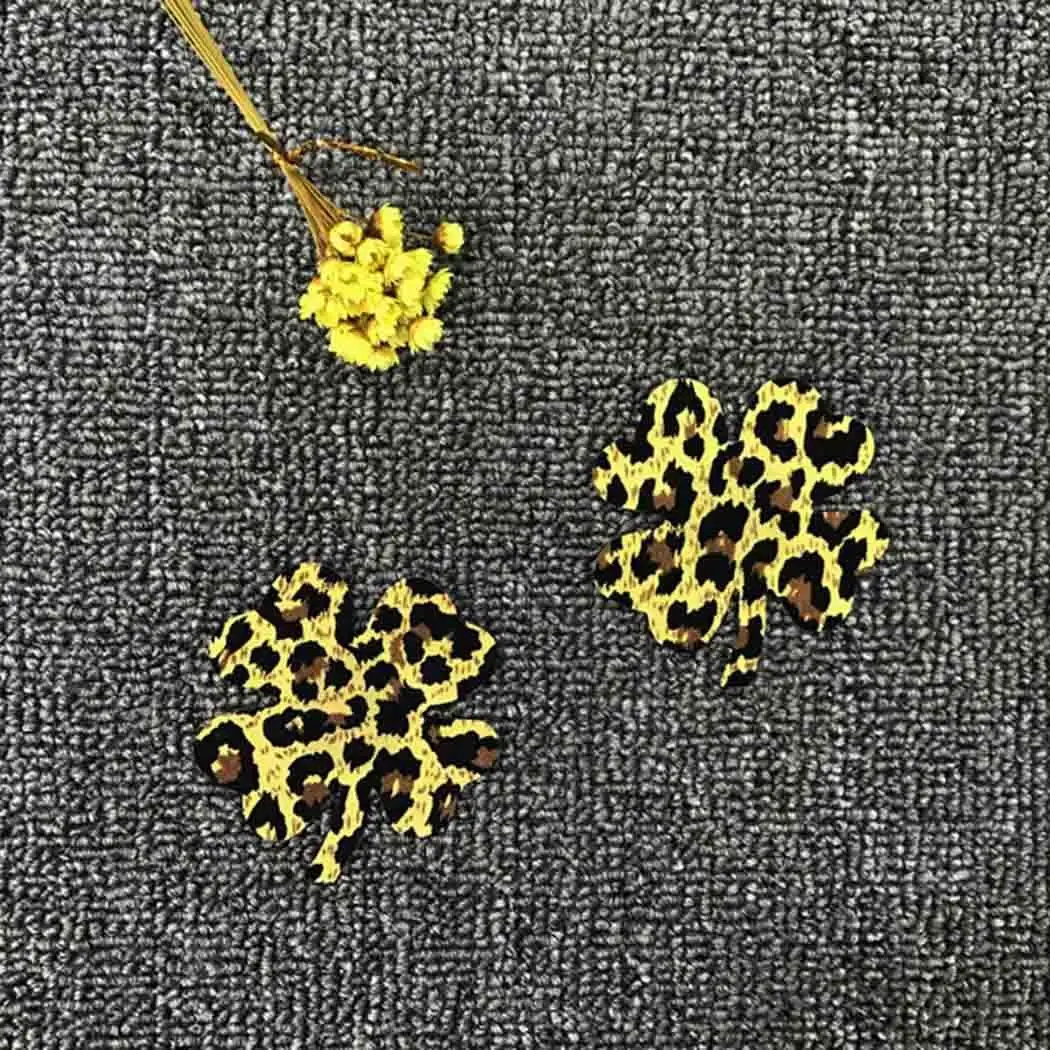 Леопардовая наклейка на груди женское сексуальное белье одноразовое