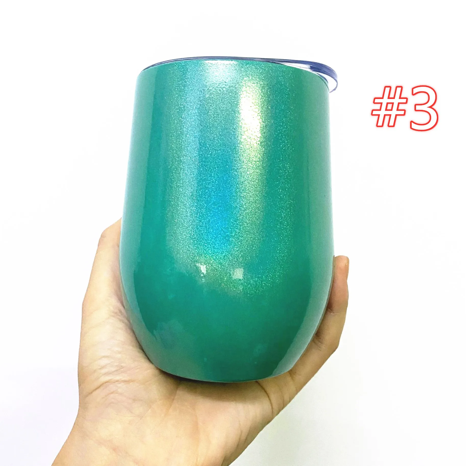 

rainbow Egg Beer Cup 9oz Wine Cup Stainless Steel Vacuum Coffee Tumbler Mug Termos Tumbler Thermos