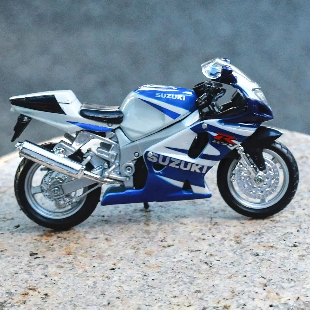 

Мотоциклетная модель Maisto 1:18 SUZUKI GSX-R750 Motogp, сувенирная игрушка, коллекционная мини-мотоцикл, литье под давлением