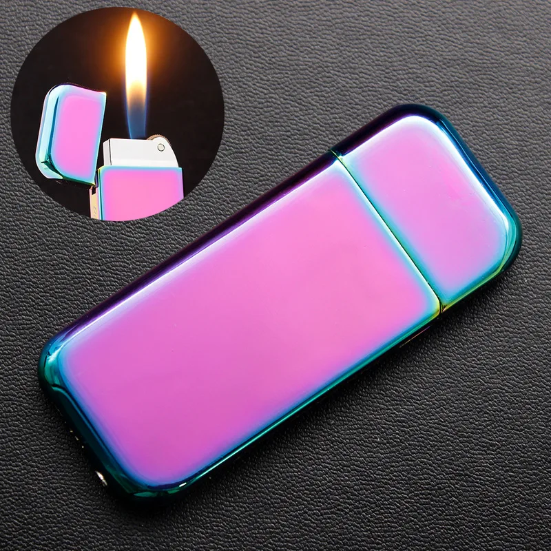 Шлифовальный круг газовая зажигалка ультра тонкая турбо Зажигалка зеркальная