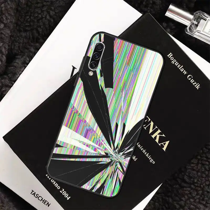 

Broken texture design art Phone Case for samsung galaxy a 51 52 71 50 12 72 21s 70 40 20e 31 30s 32 5G soft silicone cover