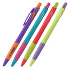 Шариковая упаковка ручек 0,7 мм, 4 шт., ручки синего цвета с бесплатной подписью, канцелярские принадлежности, школьные принадлежности, материал FB053