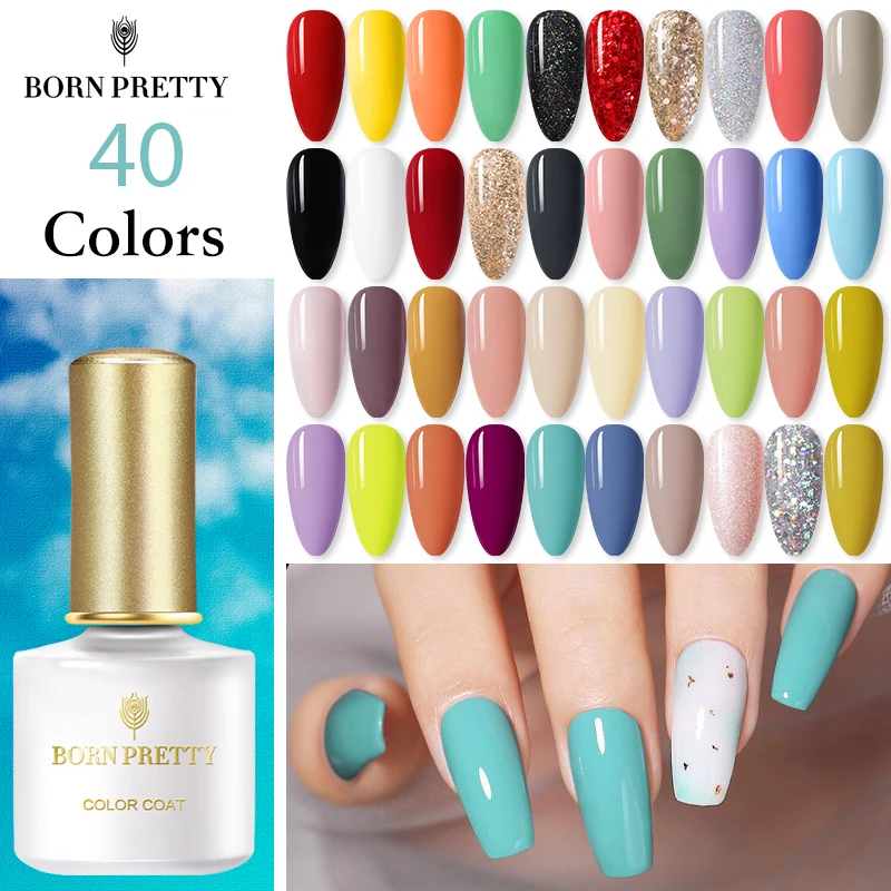 Гель-лак BORN PRETTY для ногтей 6 мл 40 цветов | Красота и здоровье