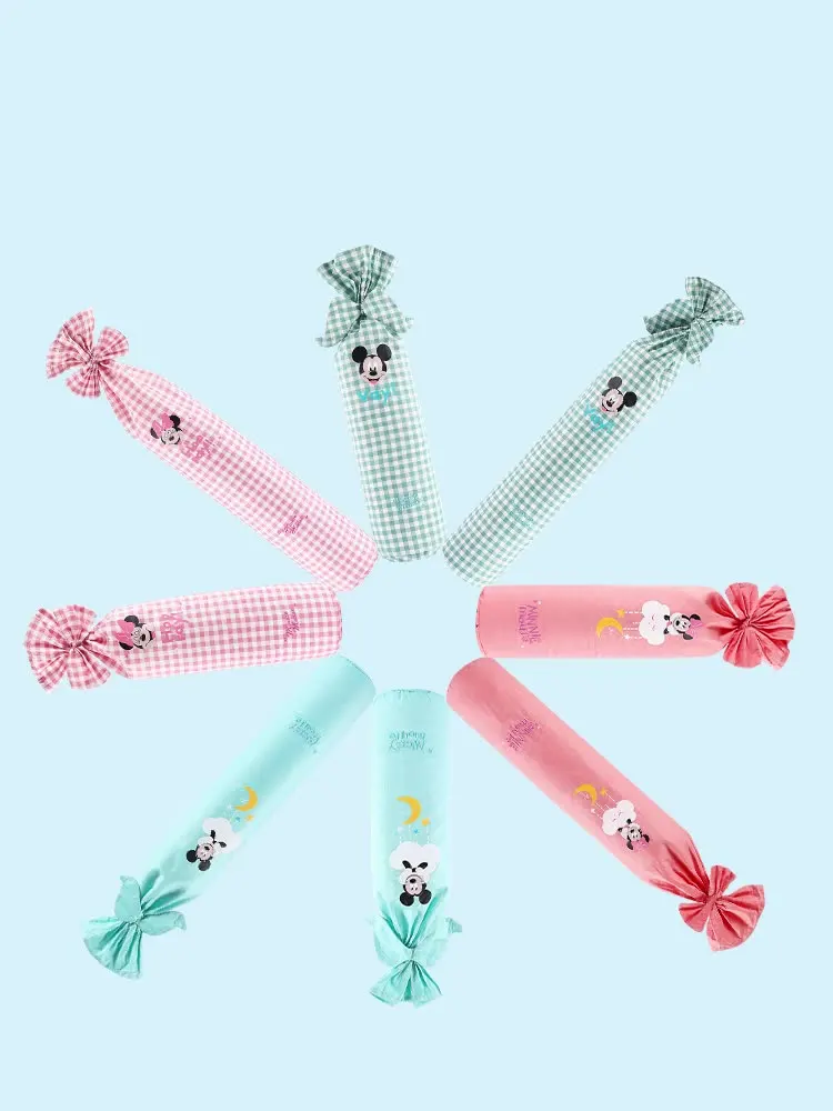 

Disney comfort pillow baby side sleeping pillow baby artifact anti-fall candy pillow cylindrical anti-turnover backrest