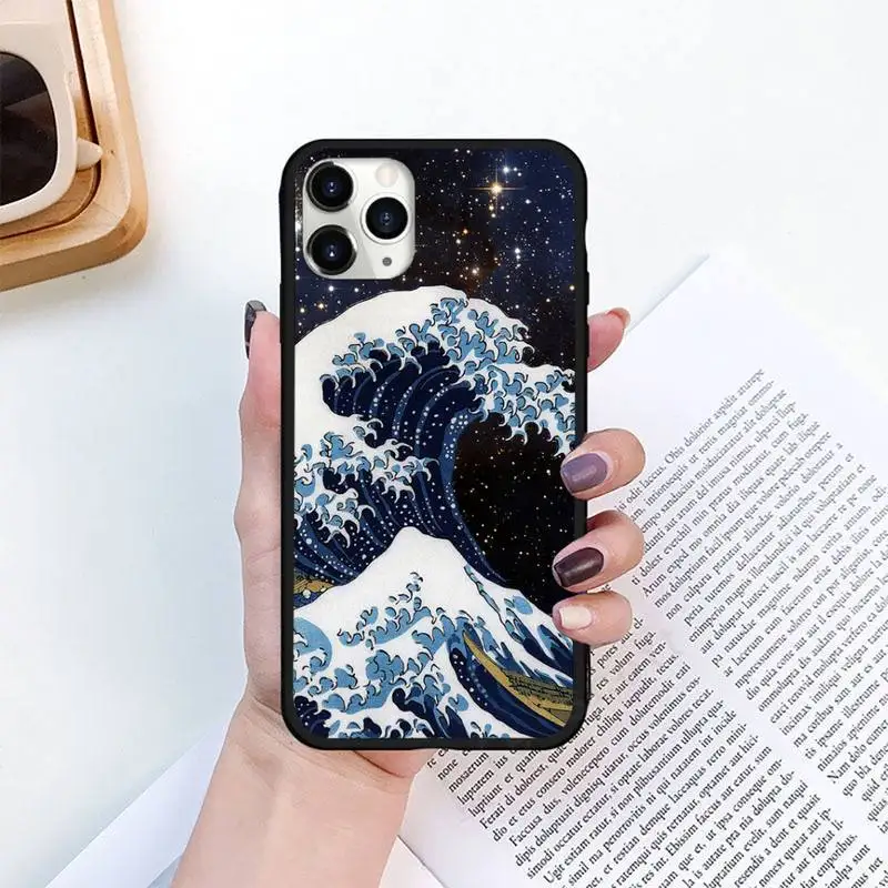

The Great Wave off Kanagawa Japanese Phone Cases for iPhone 11 12 pro XS MAX 8 7 6 6S Plus X 5S SE 2020 XR mini