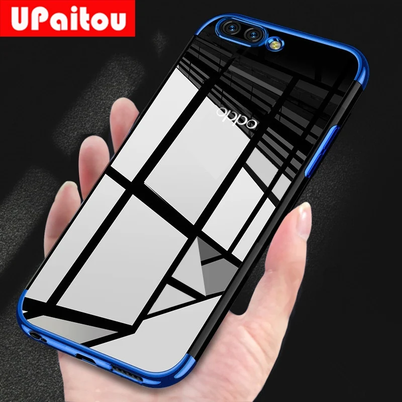 UPaitou для BBK oppo K1 F7 Youth Realme 1 F9 Pro A7X Find X роскошный позолоченный ТПУ чехол f5 f7