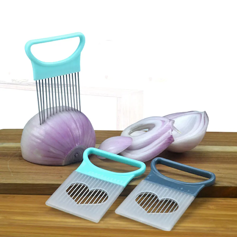 Режущий нож для томатов и лука резки овощей держатель помощи в нарезке | Дом сад