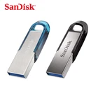 Оригинальный двойной флеш-накопитель SanDisk USB 3,0 флеш-накопитель Макс 130 МБс. флешки CZ73 USB флэш-накопитель 128 Гб 64 ГБ 32 ГБ оперативной памяти, 16 Гб встроенной памяти, Поддержка официальный проверки