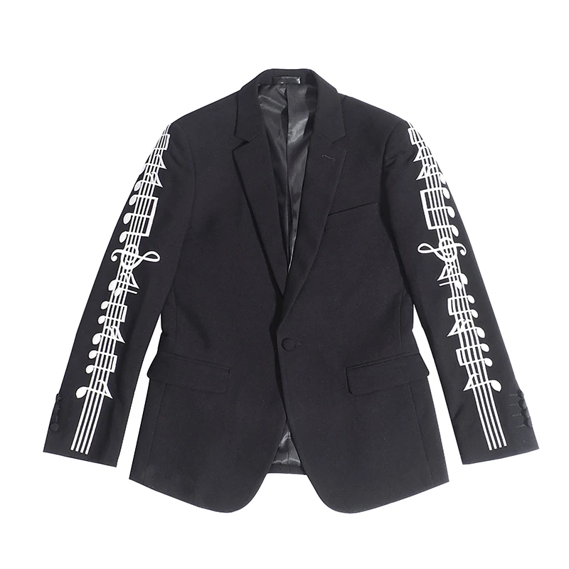 Мужской Блейзер Homme Stagewear костюм для сцены мужской пиджак Terno Masculino с вышивкой