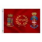 Полиция в римском стиле Old Roma, итальянский флаг в римском стиле размером 3x5 футов, 90x150 см, 100D полиэстер с двумя латунными Люверсами