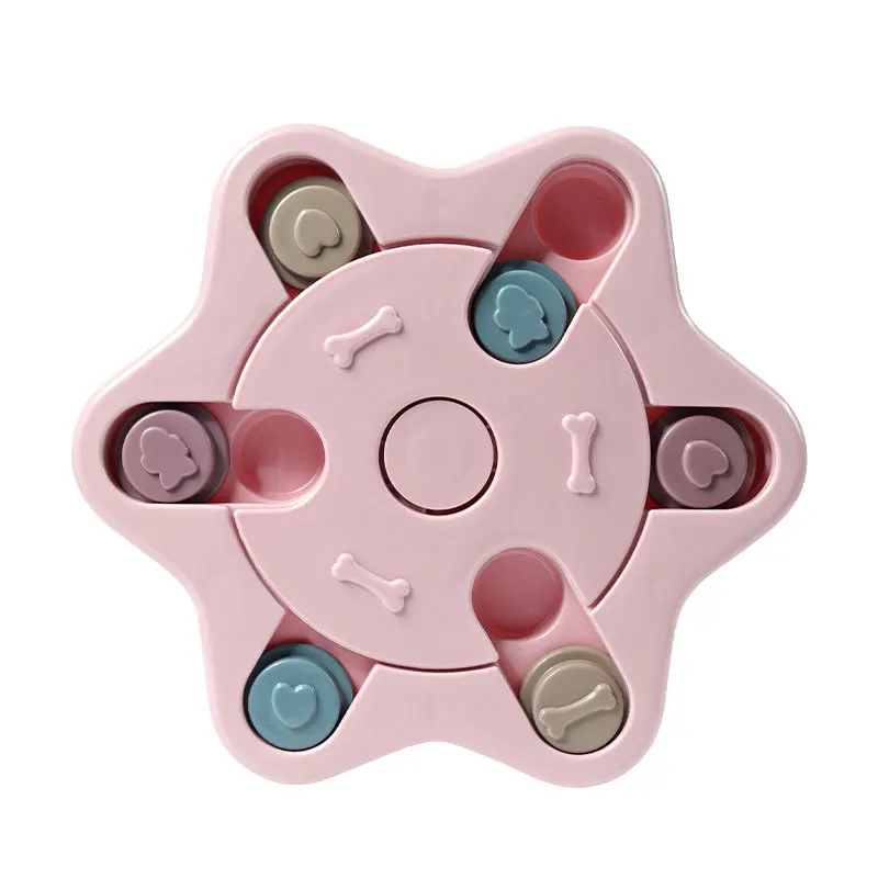 

Dog Puzzle Toys Increase IQ Interactive Slow Dispensing Feeding Pet Dog Training Games Feeder For Small Medium Dog Puppy