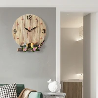 livingroom nordic wall clock simple numbers large silent quartz wall clock vintage orologio da parete home decoration dl60wc