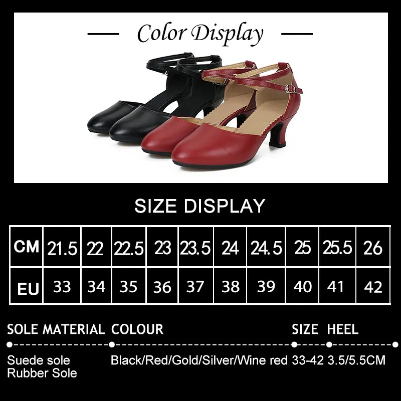 Ballroom Dance Shoes Women High Quality New Arrival High Heel Shoes Ladies Modern Dance Shoes Tango Latin Party Dance Shoes
