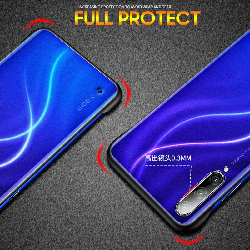 

Capa for Xiaomi Mi A3 case for Xiaomi mi A3 lite miA3 CC9 CC9e 9 8 SE 9T clear matte frameless back case For Redmi K20 Note 7 7A