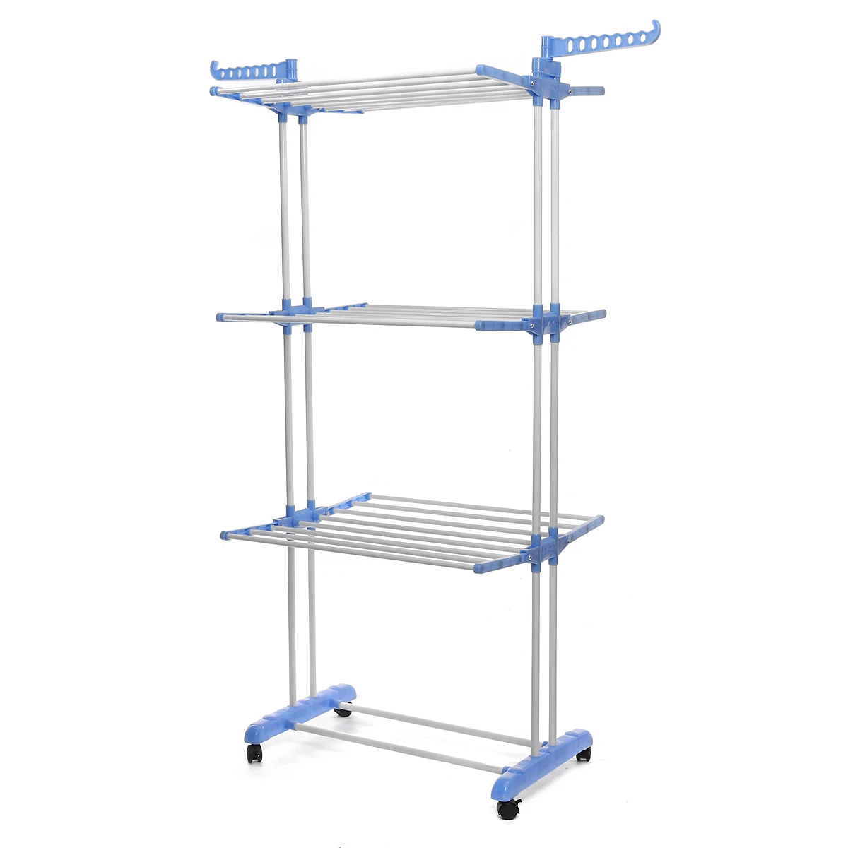 Роликовый Тип складная вешалка для полотенец Полка стоящая стойка одежды