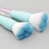 1pcs cute animal cat claw paw makeup brushes cute foundation brush long lasting concealer blush beauty tool maquiagem
