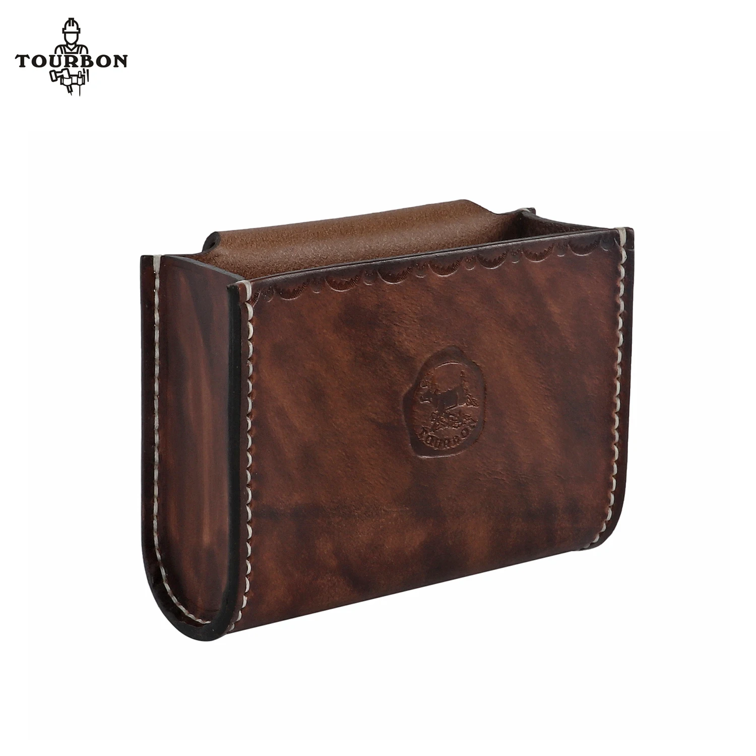 

Tourbon Thick Leather Multipurpose Belt Bag Hardware Nails Pouch Tool Holder Woodworker Accessories