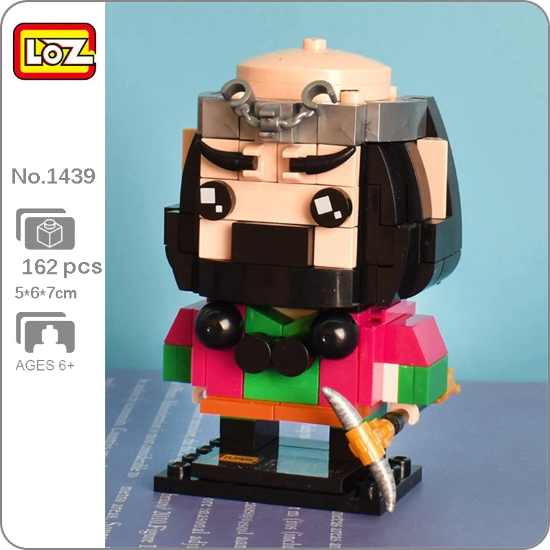 LOZ 1439 Легенда путешествия в Запад монстр оружие 3D модель сделай сам мини блоки