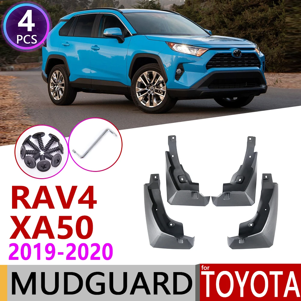 4 шт. переднее заднее крыло автомобиля для Toyota RAV4 XA50 50 2019 ~ 2020 щитки Брызговики