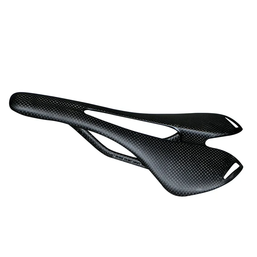 2022 Carbon Fiber Bicycle Saddle Road MTB Bike Seat Matte bike cushion 275*143mm cycling parts | Спорт и развлечения