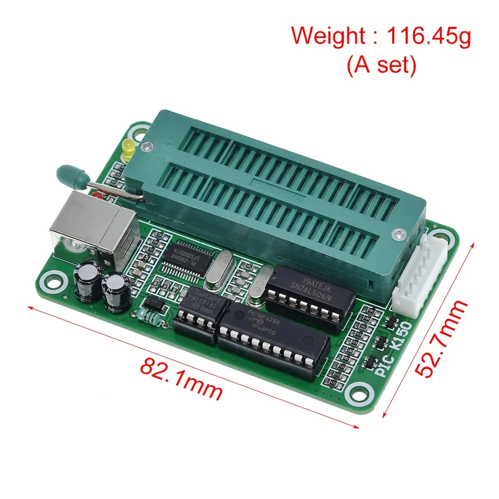 1 комплект микроконтроллера PIC USB автоматического программирования K150 + кабель ICSP