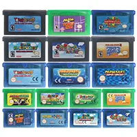 32 бит видео игровая консоль карты Mari серии US/EU версия Для Nintendo GBA | Электроника