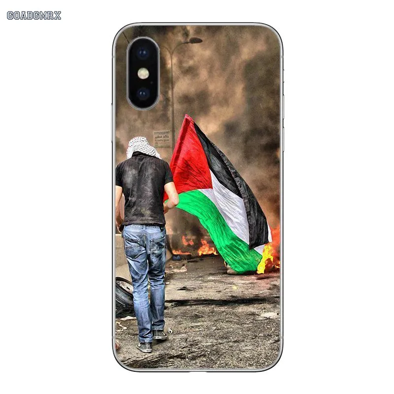 image 6 Мягкий чехол из ТПУ с принтом "для samsung Galaxy S2 S3 S4 S5 мини S6 S7 край S8 S9 S10 Lite J4 J6 плюс в европейском стиле палестинский флаг хорошо продаются - Цвет: image 6