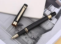 with gift box picasso 917 pimio emotion of rome roller ball pen black with gold clip phosphor copper sheet writing pens supply