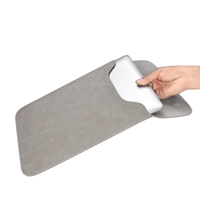 Zachte Pu Lederen Laptop Sleeve Voor Macbook Air Pro 13 14 15 Inch Laptop Tas 13.3 Notebook Tablet Case Voor xiami Dell Lenovo Cover Zachte Pu Lederen Laptop Sleeve Voor Macbook Air Pro 13 14 15 Inch Laptop Tas 13.3 Notebook Tablet Case Voor xiami Dell Lenovo Cover