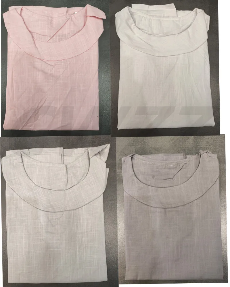 

Cotton Linen 2021 New Women Autumn Plus Size 5XL Long Sleeve Button Solid Color Casual T Shirts Women Fashion Clothing