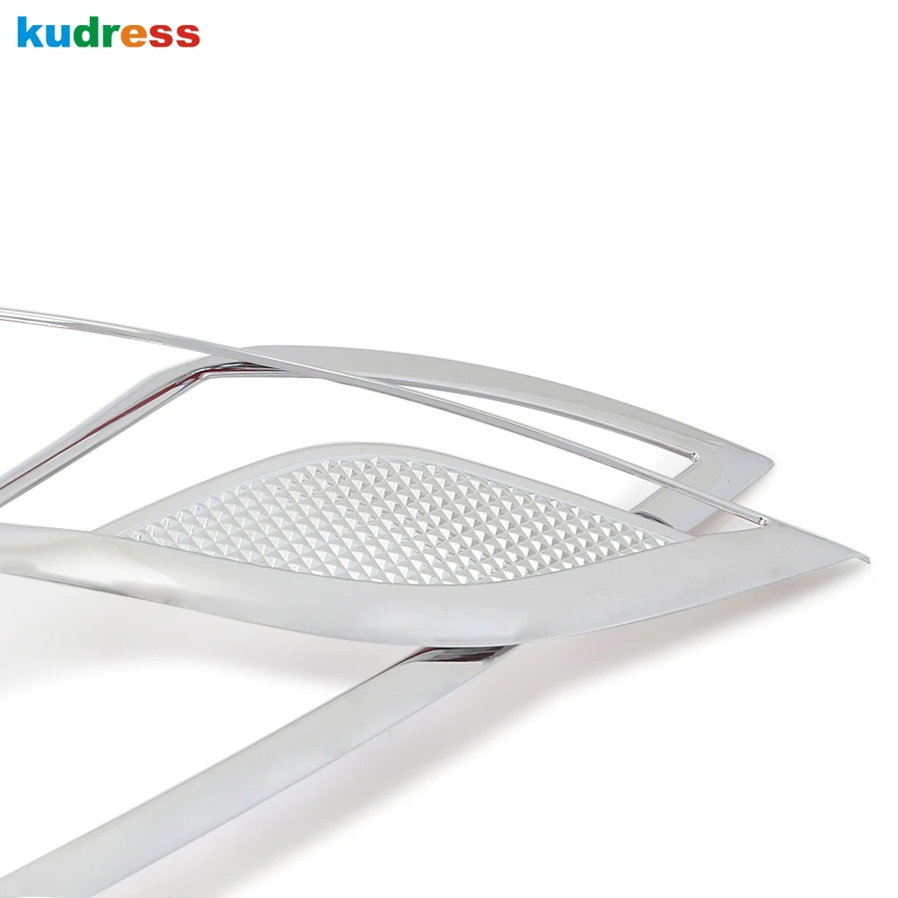 Для KIA Rio K2 2011 2012 АБС хромированная Защитная панель для переднего головной