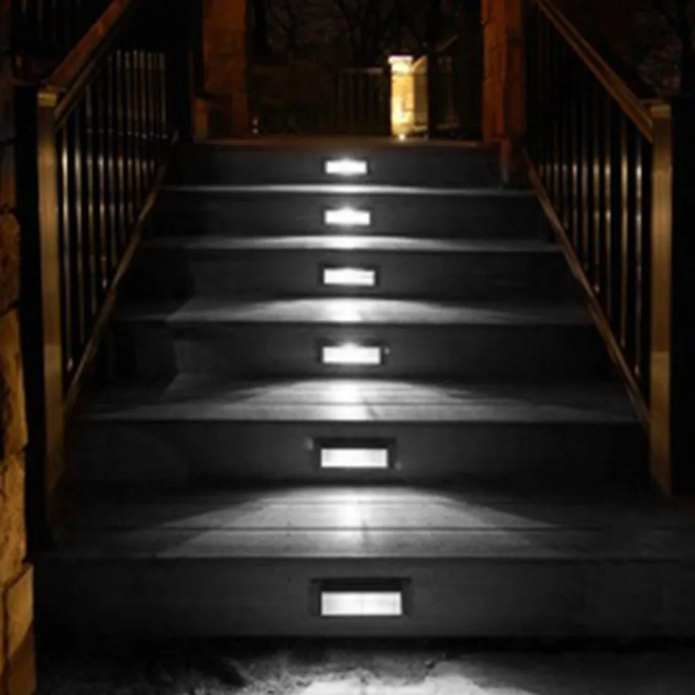 2 светодиодный настенный светильник на солнечных батареях для улицы сада