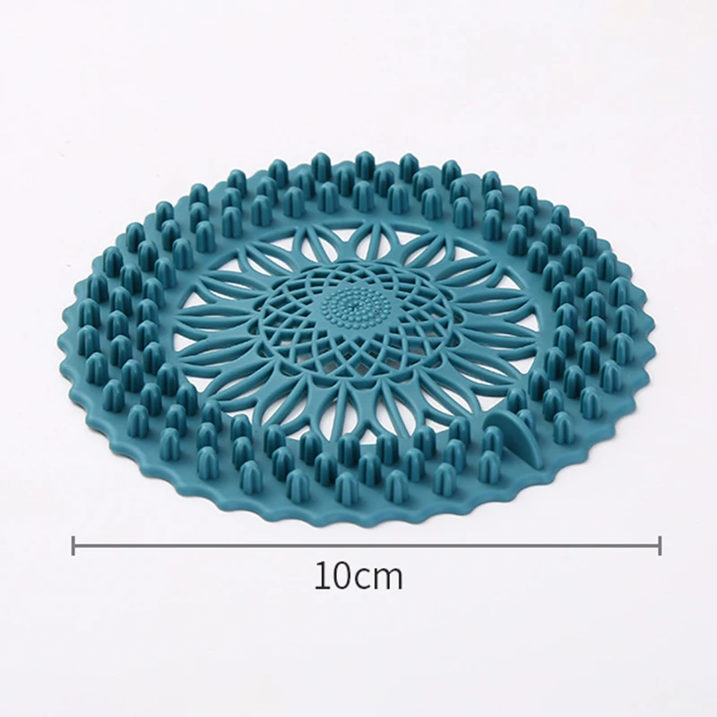 

1PC Floor Drain Cover High Quality Non-Slip Anti-Blocking Sink Filter Mesh Hair Catcher For Household Kitchen Filter Accessories