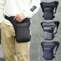 mens high quality nylon thigh bag waist bag multi functional satchel very suitable for cyclists or soldiers