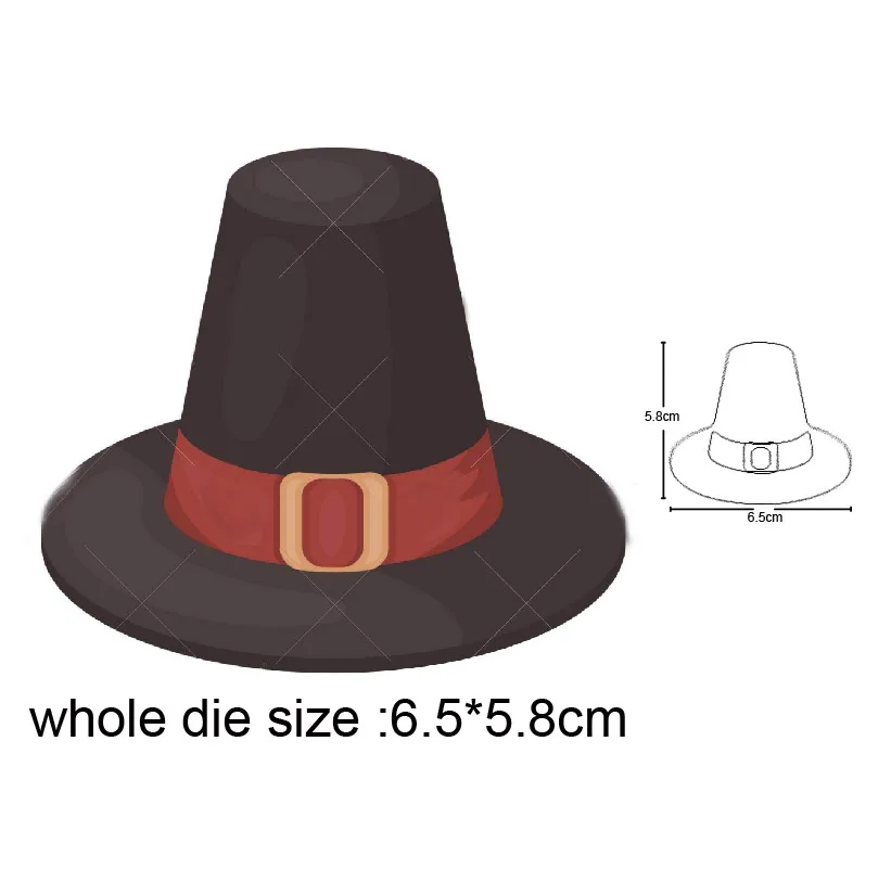 

Christmas Decorative Hat cap Metal Cutting Dies Stencil Scrapbooking DIY Album Stamp Paper Card Embossing