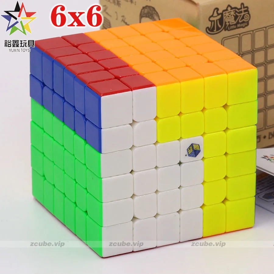 

Магический куб головоломка Yuxin little Magic 6x6x6 6x6 Профессиональный твист куб образовательные игрушки для мудрости игра подарок