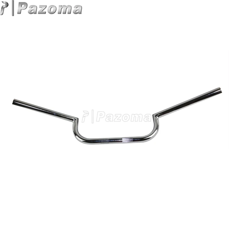 7/" или 1" Хром Черный мотоцикл Clubman руль 22 мм/25 мм рукоятки для Harley Triumph Chopper Bobber Кафе Racer на заказ