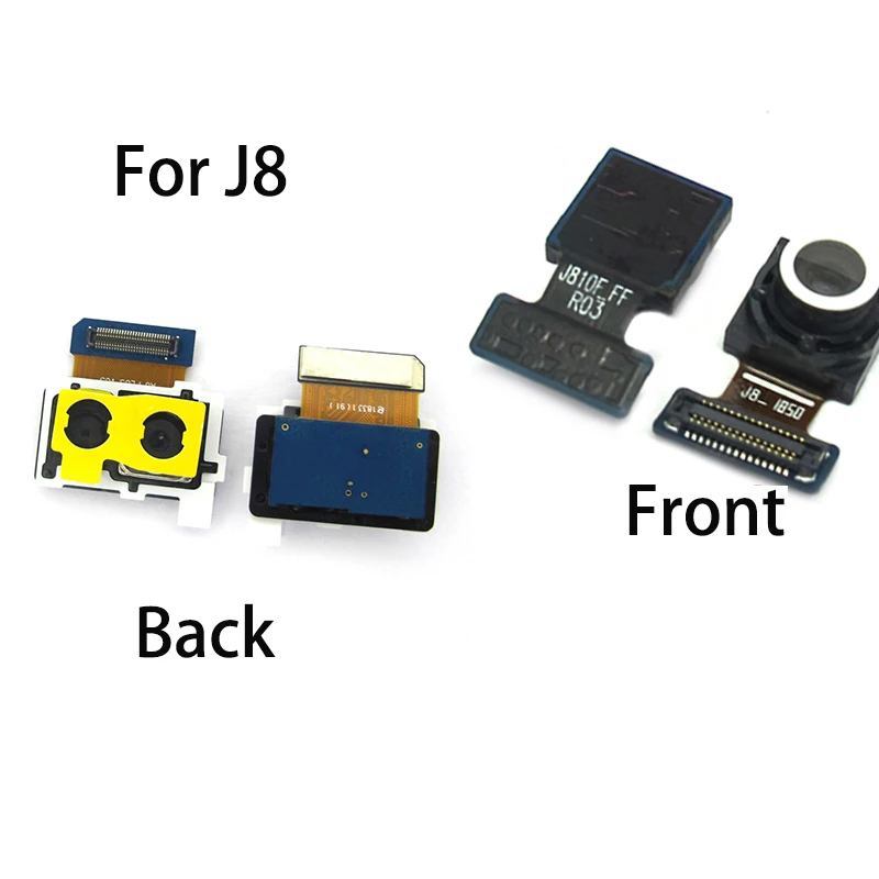 Гибкий кабель задней передней камеры для Samsung J4 + J415F J6 J600F J610F J8 J810F запасные части