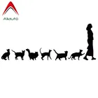 Автомобильное украшение Aliauto, Виниловая наклейка для Honda Civic, Passat, Opel,21 см * 8 см