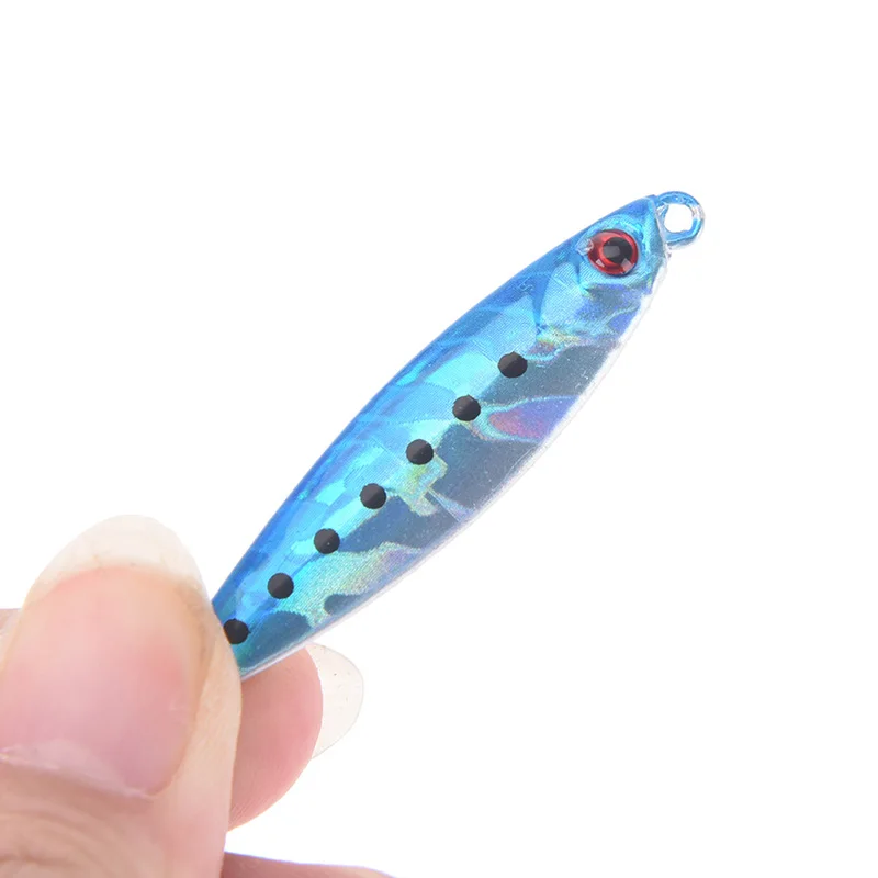 

1X 10g Metal Jig Fishing Lure Artificial Bait Saltwater Slow Jigging/Trolling Fishing Lures
