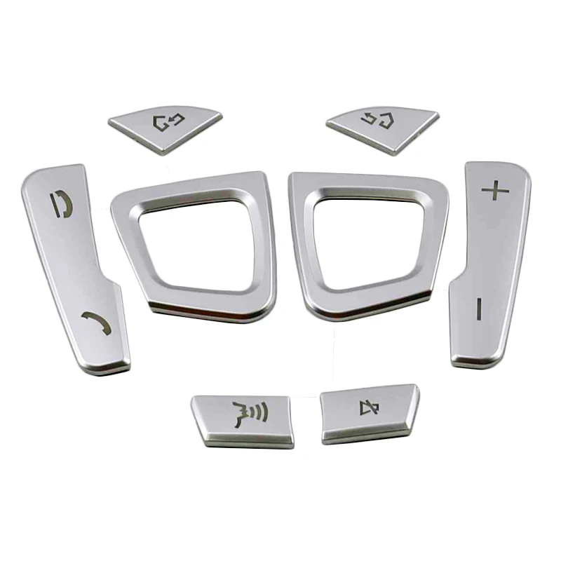 

Car Styling Car Wteering Wheel Button Frames Covers Decorative Stickers Auto Interior Accessories For Mercedes Benz E Class W213