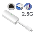 USB c к ethernet USB 3,0 к gigabits ethernet сетевые адаптеры 2,5gtype-c порты RJ45 сетевая карта win7810xp usb к rj45 lan