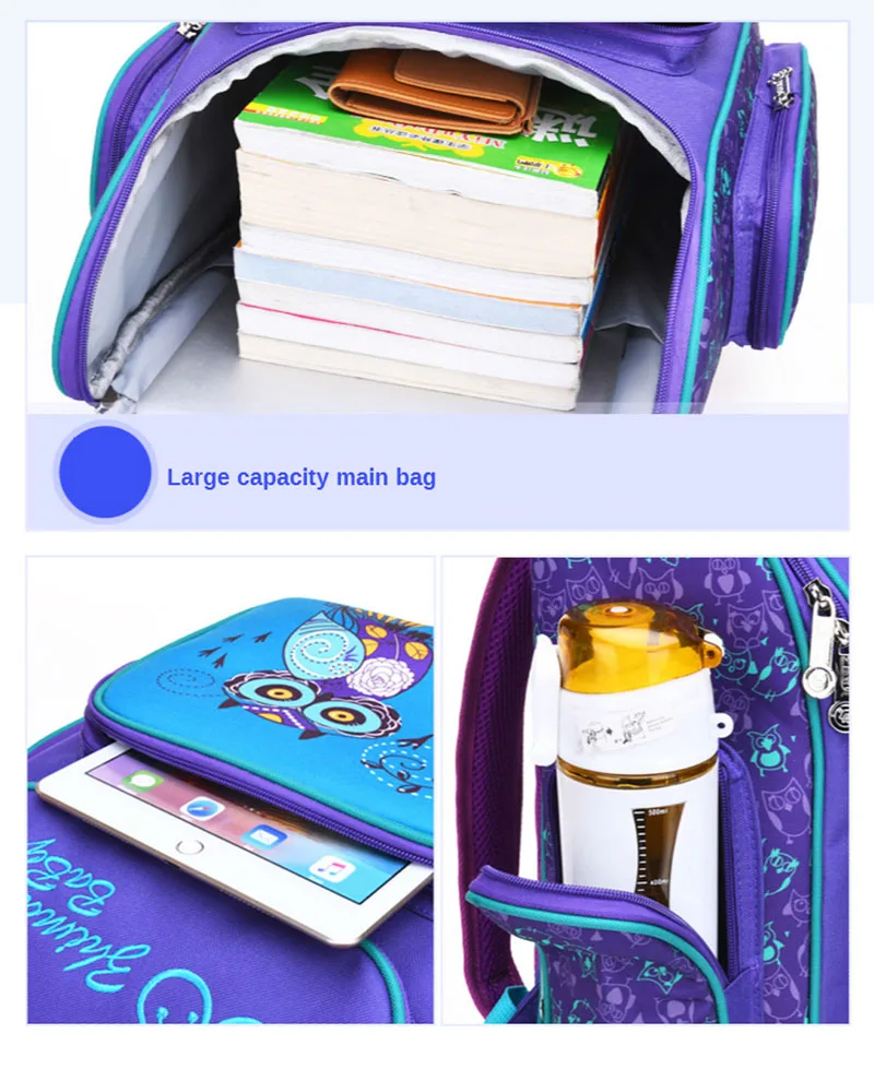 

Children's Backpack Boys Girls Primary Schoolbag Cartoon Cute Backpacks For School Teenagers Girls Bag