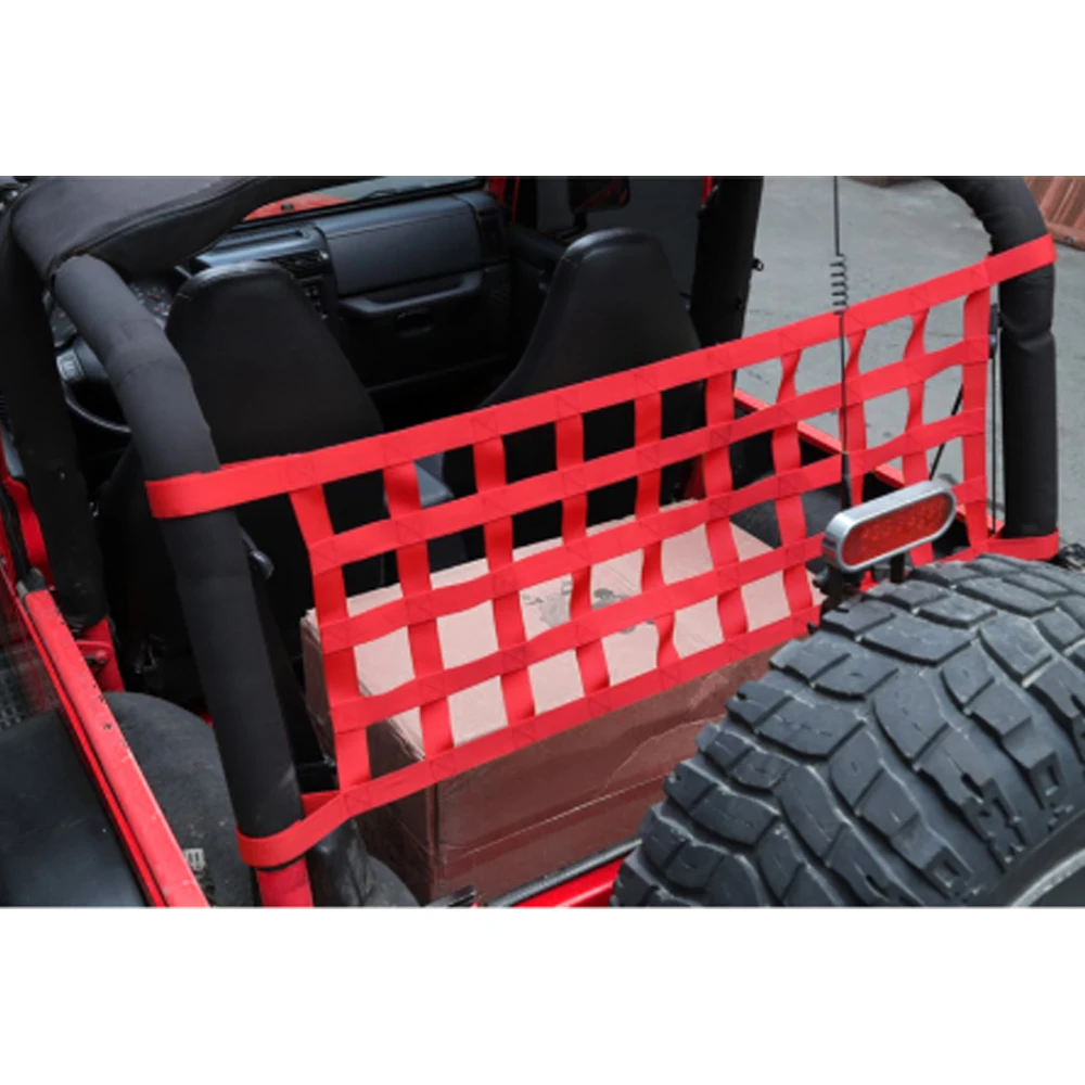 Сетка для хранения верхней крыши автомобиля сетка груза Jeep Wrangler JK YJ TJ JKU JL JT 1987 2018