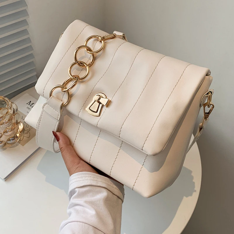 

Classic Small PU Leather Crossbody Bags 2021 Summer New Casual Trend Luxury Fashion Shoulder Handbag Travel Bag