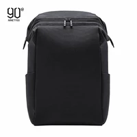 90fun black business men backpacks simple and light laptop bag for 15 6 inch with anti theft zipper travel backpack dropshipping