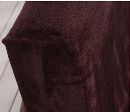 Одноцветные плюшевые утолщенные эластичные Чехлы для дивана гостиной