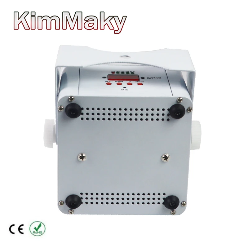 1 шт./коробка 4x18 Вт RGBWA + UV 6в1 светодиодный сценический светильник led подсветка