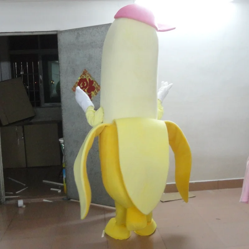 

New Christmas Carnival Performance Costume Halloween Cartoon Banana Cosplay Set Birthday Party Adult Advertising Parade Mascot