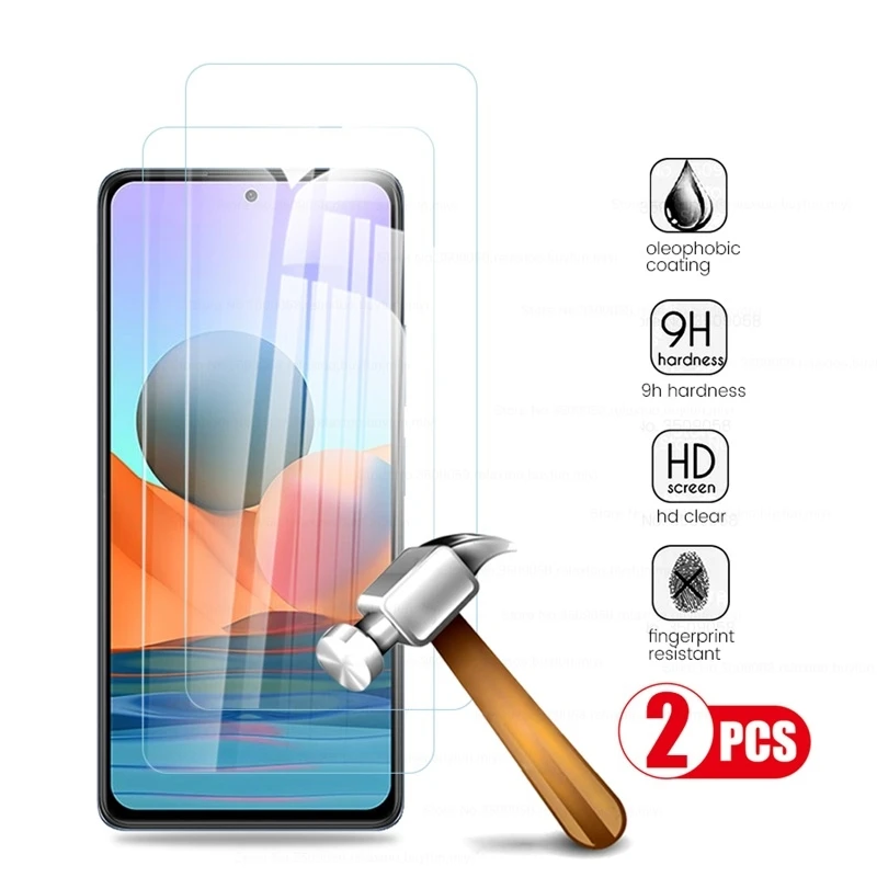 

2 шт., 100% оригинал, защитные стекла для redmi note10 pro, защита экрана, redmy note 10 профессиональная защитная пленка